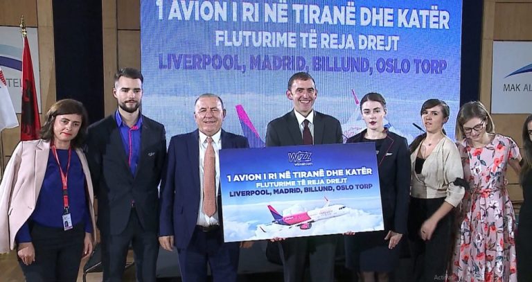Wizz Air sjell avionin e gjashtë në TIA/ Kastrati zbulon detajet e bashkëpunimit