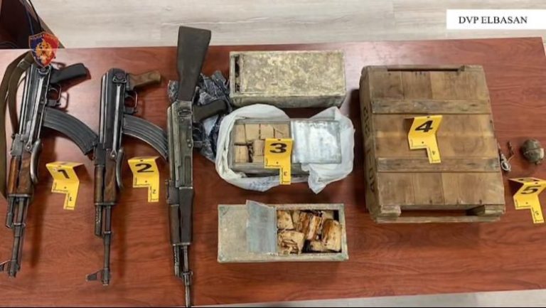 Elbasan: Operacioni “Organizatori” çon në pranga tre persona për trafikim armësh dhe falsifikim dokumentesh