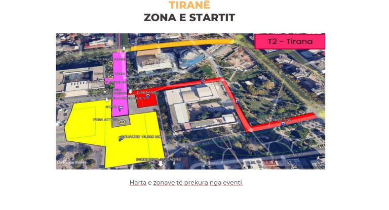 Bllokime Masive Në Tiranë Për Giro d’Italia 2025: Rrugët Që Duhet Të Shmangni Më 9 Dhe 10 Maj