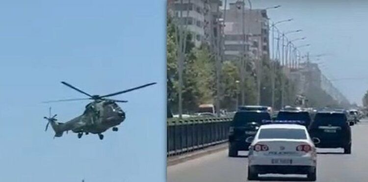 Rama Niset Për Pushime Në Vilen Qeveritare Me Helikopter Ushtarak