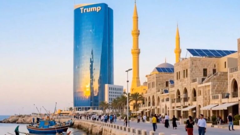 Ministrja Izraelite Publikon Videon me AI: “Gaza e Ardhshme” me Rrokaqiej dhe Trumpin në Lungomare