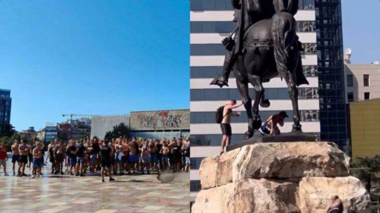 Auron Tare Reagon Pas Incidentit Në Sheshin “Skënderbej”: “Tifozët Shqiptarë Duhet Të Falënderohen, Jo Të Burgosen”