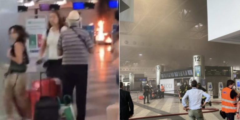 Panik Në Aeroportin e Malpensës: Emigranti Nga Afrika I Vë Flakën Sportelit Të Biletave