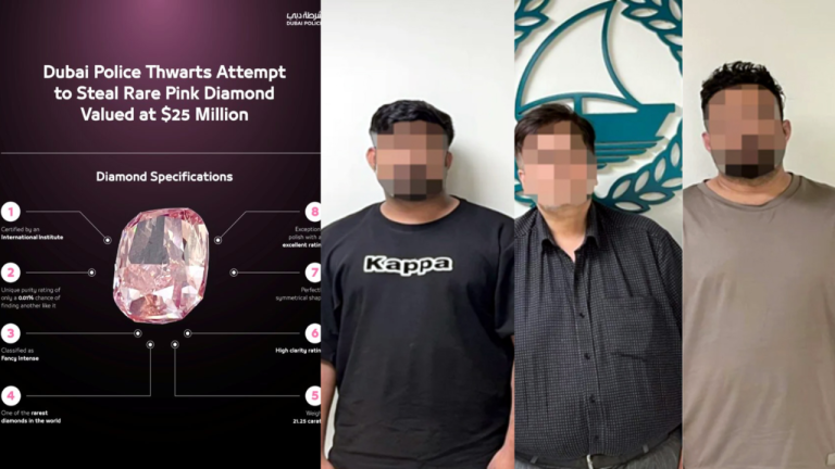 Grabitje HOLLIVUDJANE në Dubai: Diamanti Rozë 25 Milionë Dollarësh Zhduket