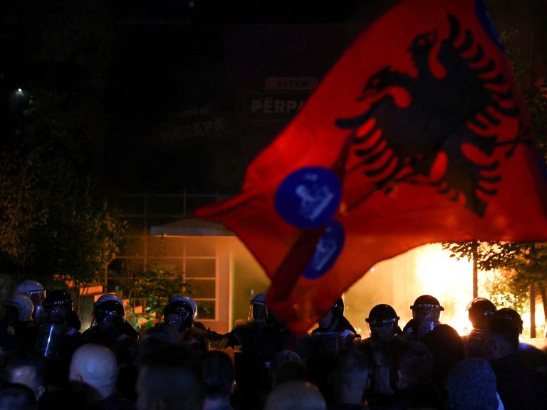 International Media Spotlight Albania’s Opposition Protest as Violent Clashes Erupt in Tirana