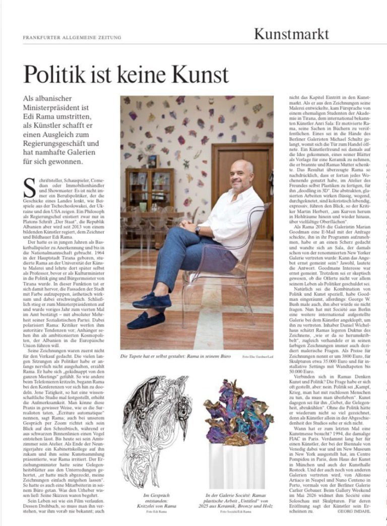 Si Shiten Veprat E Artit Të Një Kryeministri? Pyetjet Ligjore Dhe Financiare Që Gazeta Gjermane Nuk I Bën