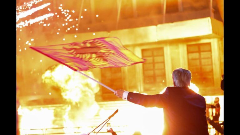 Tirana Protest February 20, 2026: Tear Gas, Clashes and Police Block Central Streets