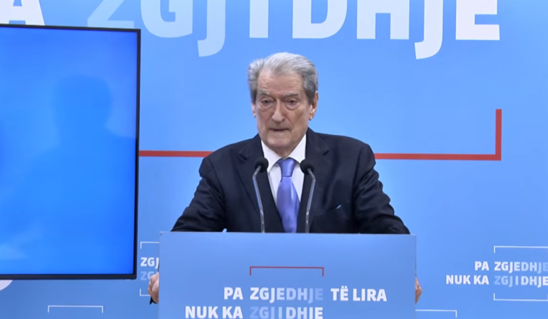 Berisha shpall 8 majin për protestën kombëtare të PD-së në Tiranë