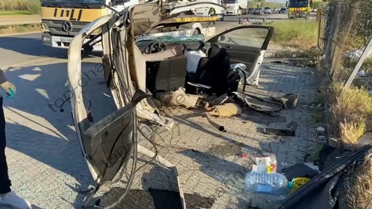Pamjet nga aksidenti në Fushë Krujë-Milot: një viktimë dhe tre të plagosur pranë Thumanës