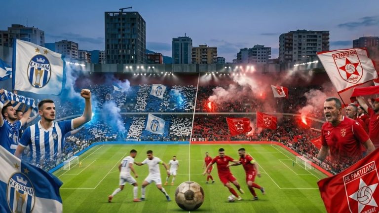 Tirana-Partizani në javën 33: derbi që mund të kthejë sezonin për të dyja skuadrat