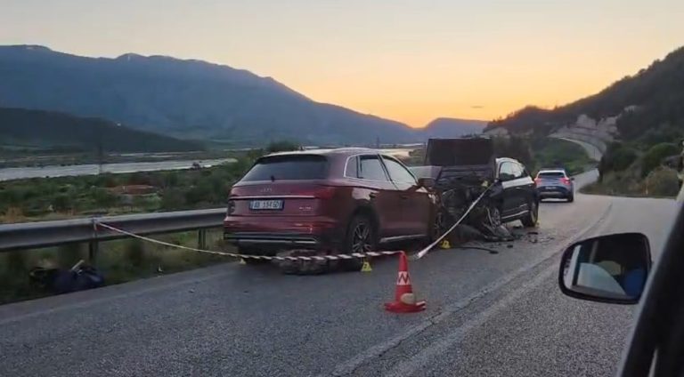 Aksident në Tepelenë-Krahës pranë Ilirasit, 8 të lënduar dërgohen në spital
