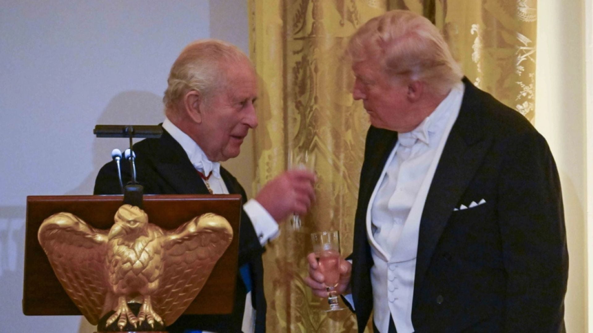 Charles i kundërpërgjigjet Trump në Shtëpinë e Bardhë: “Pa ne, do flisnit frëngjisht”