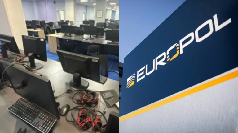 Europol zbardh skemën e call center në Tiranë: 10 të arrestuar, 891 mijë euro cash të sekuestruara