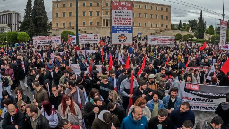 1 Maji në Greqi mes protestash: mijëra punonjës kërkojnë paga më të larta