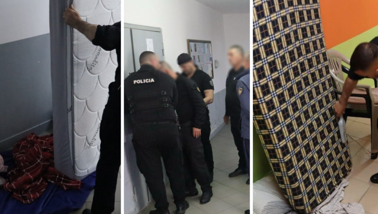 Kontrolle blic në burgjet e Fierit, Vlorës dhe Peqinit, sekuestrohen sende të ndaluara