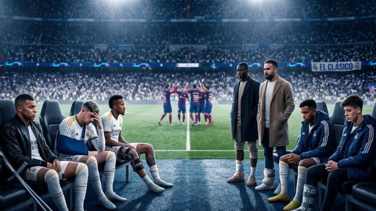 Real Madrid në alarm para El Clásico: 7 mungesa dhe dyshime të mëdha ndaj Barcelonës