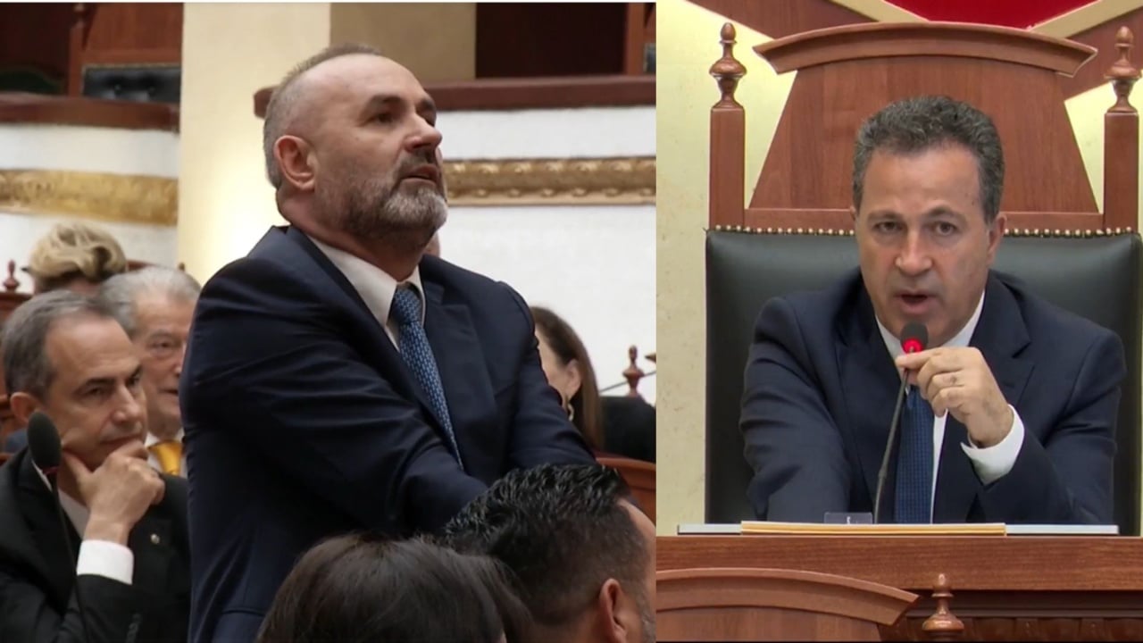 Përplasje në Kuvend: Peleshi i bllokon replikën Ulsi Manjës pas akuzave të Berishës