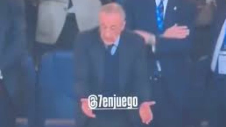 Video nga “Santiago Bernabeu”: Florentino Perez përfshihet në debat me një tifoz gjatë ndeshjes me Oviedon