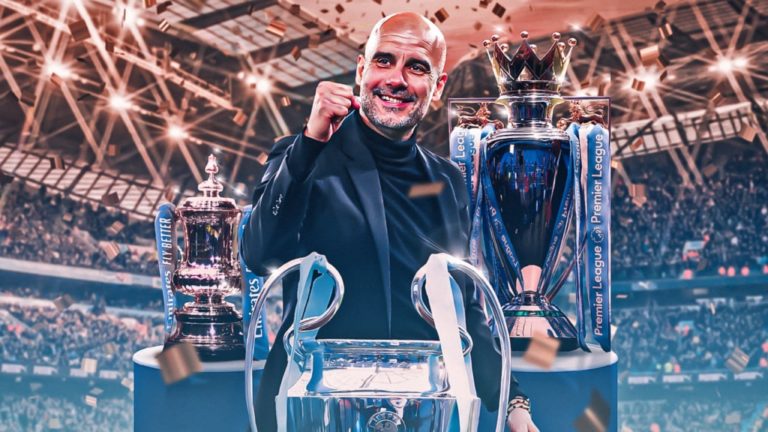 Pep Guardiola mbyll 10 vite te City me 20 trofe, statistikat vene ne diskutim epoken Ferguson