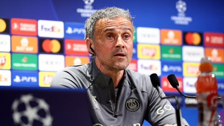Luis Enrique para finales me Arsenalin: PSG synon Champions, Hakimi e Mendes gati