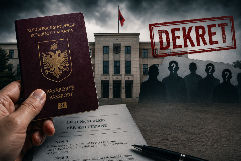Dekretet që ngrenë dyshime: Shtetësia shqiptare po jepet pa transparencë në errësirë të plotë!