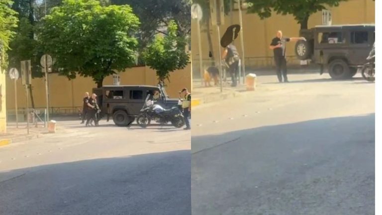 Alarm për bombë pranë Ambasadës Amerikane në Tiranë, policia bllokoi zonën për një kovë