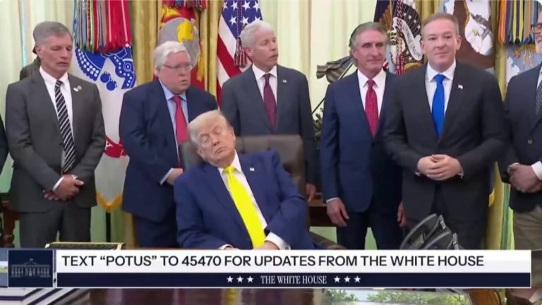 Videoja e Trump në Dhomën Ovale ndez rrjetin, pas deklaratës së Rubios se “nuk fle”