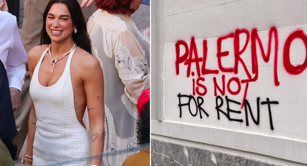 Dasma e Dua Lipës në Palermo nxit protesta: banorët denoncojnë bllokimet dhe kufizimet