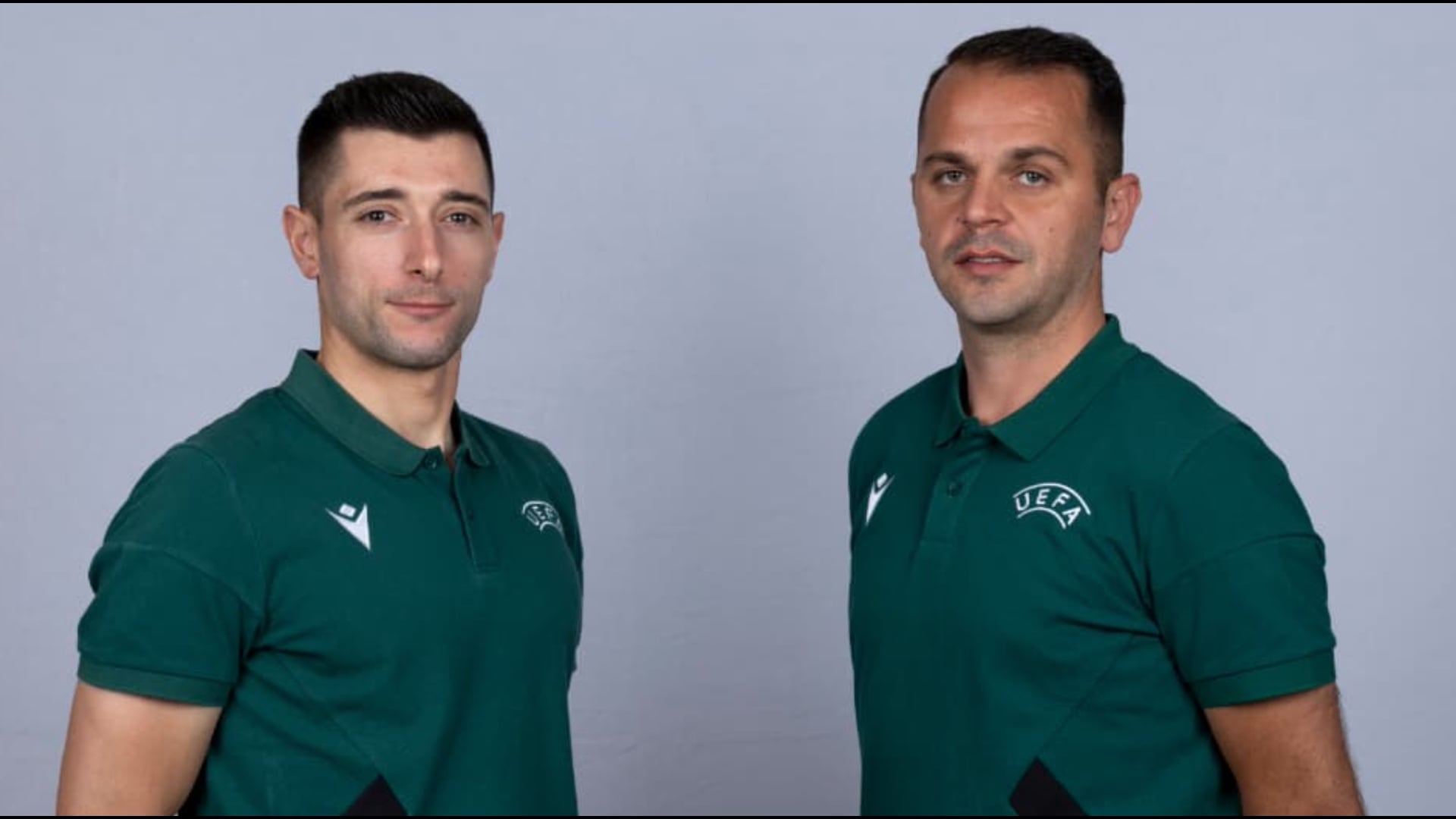 Florian Lata dhe Mario Shazivari në finalen e Europianit U17, moment i rrallë për arbitrimin shqiptar
