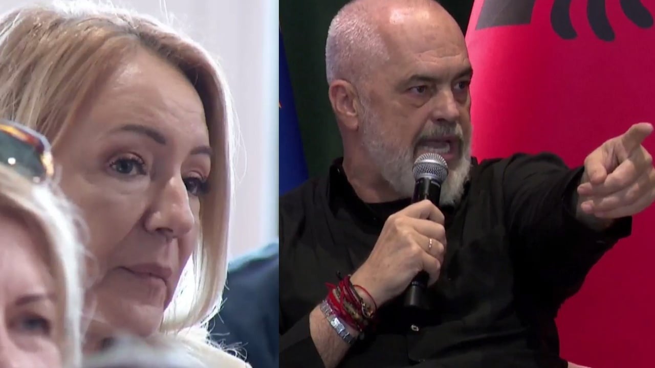 Rama përplaset me gazetaren rumune për Sazanin: “Vini me kokën e mbushur me gënjeshtra”