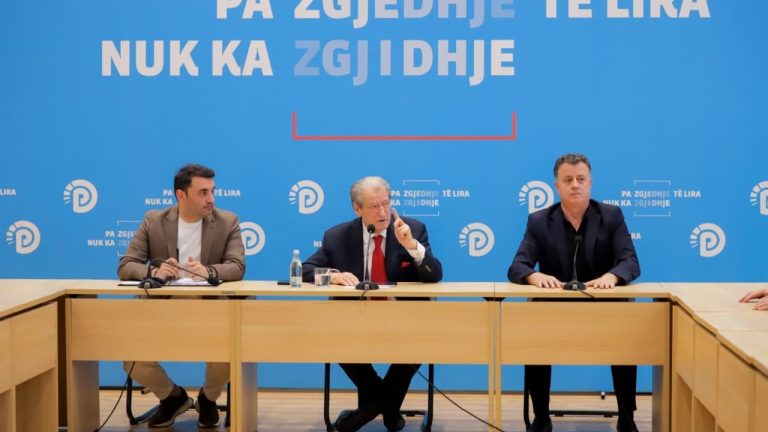 Pas tensioneve në protestë, Berisha u kërkon mbështetësve të shkojnë pa simbolet e PD-së