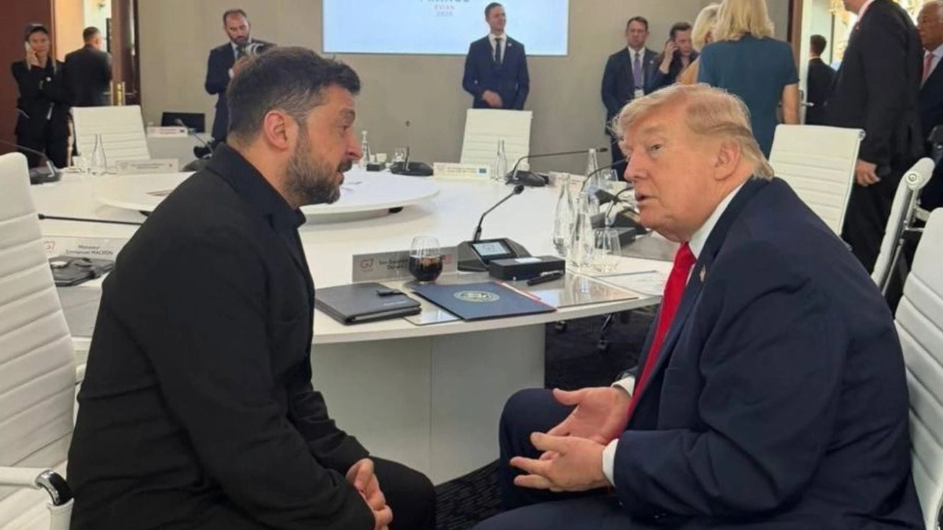 Takimi Zelensky-Trump në G7 rikthen kontaktin direkt, Ukraina kërkon më shumë mbështetje