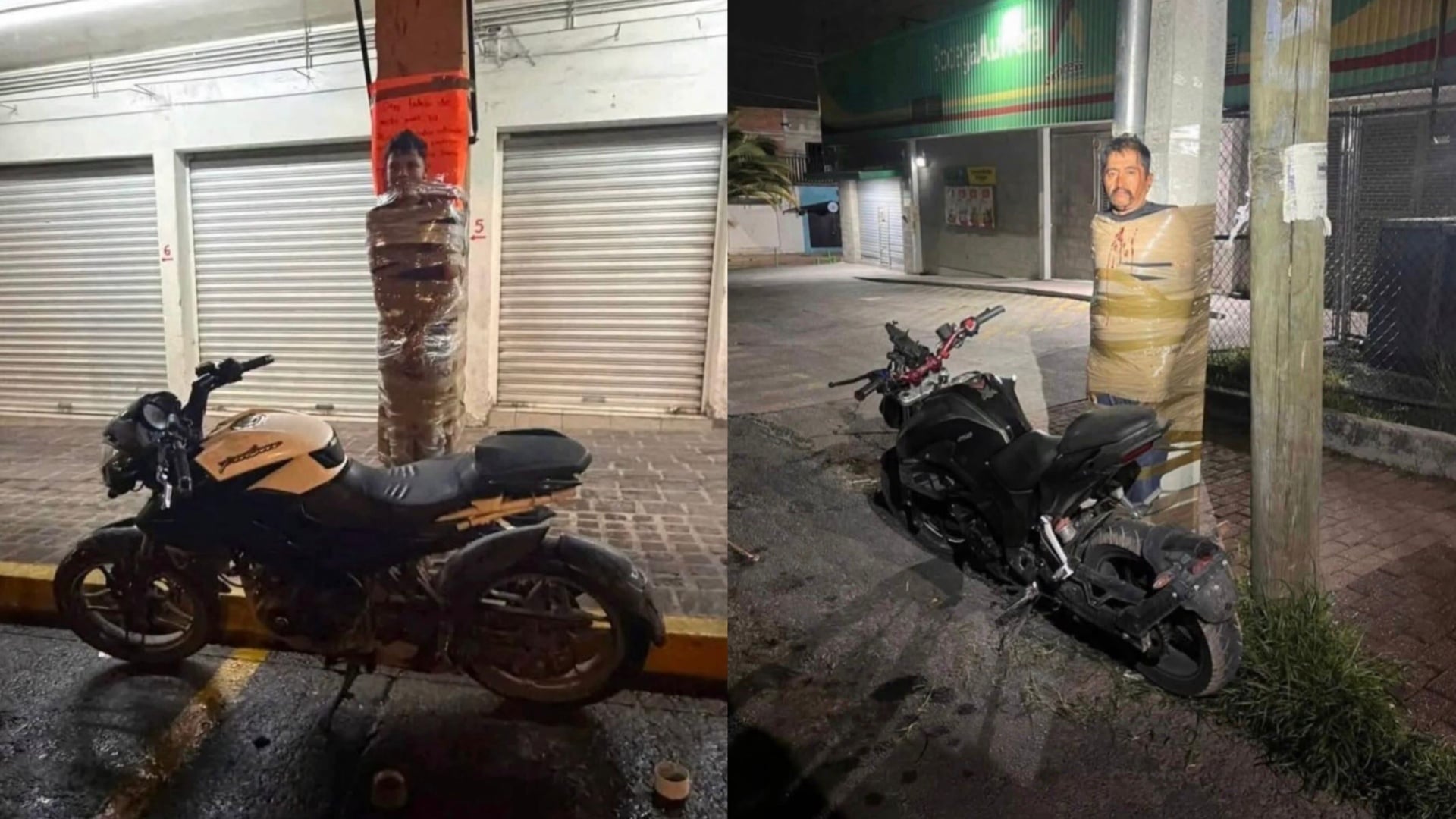 “Batmani” i Meksikës: i panjohuri që po lidh të dyshuarit për vjedhje motorësh në shtylla