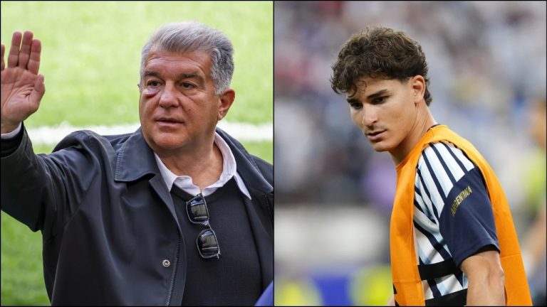 Laporta pranon ofertën për Julian Alvarez: Barcelona nuk pret pafund Atletico Madridin
