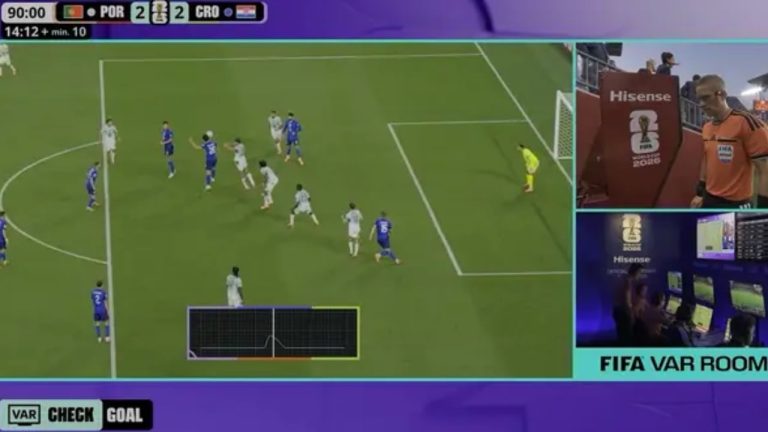 FIFA mbron anulimin e golit të Kroacisë ndaj Portugalisë, vendimi u mbështet te teknologjia në top