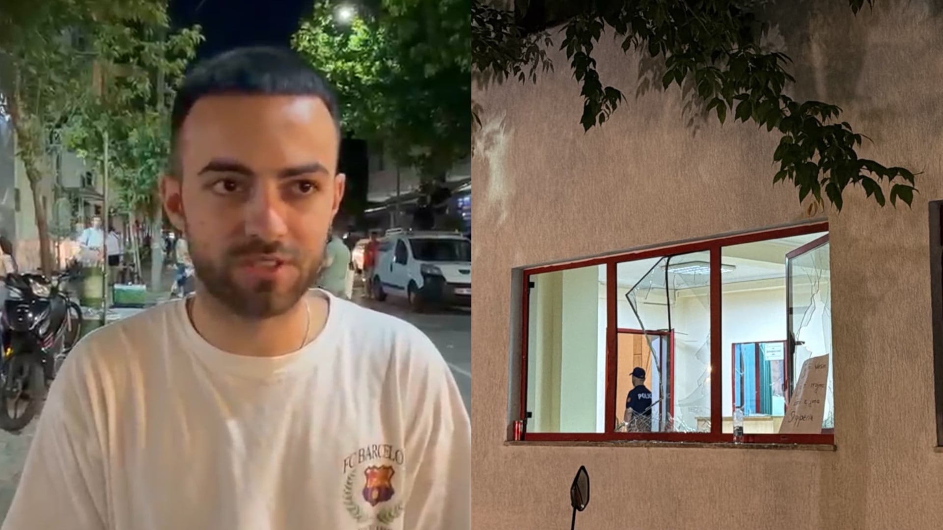 Përplasjet te Komisariati nr. 3 pas protestës, dy versione: vandalizëm dhe akuza për arrestime të padrejta