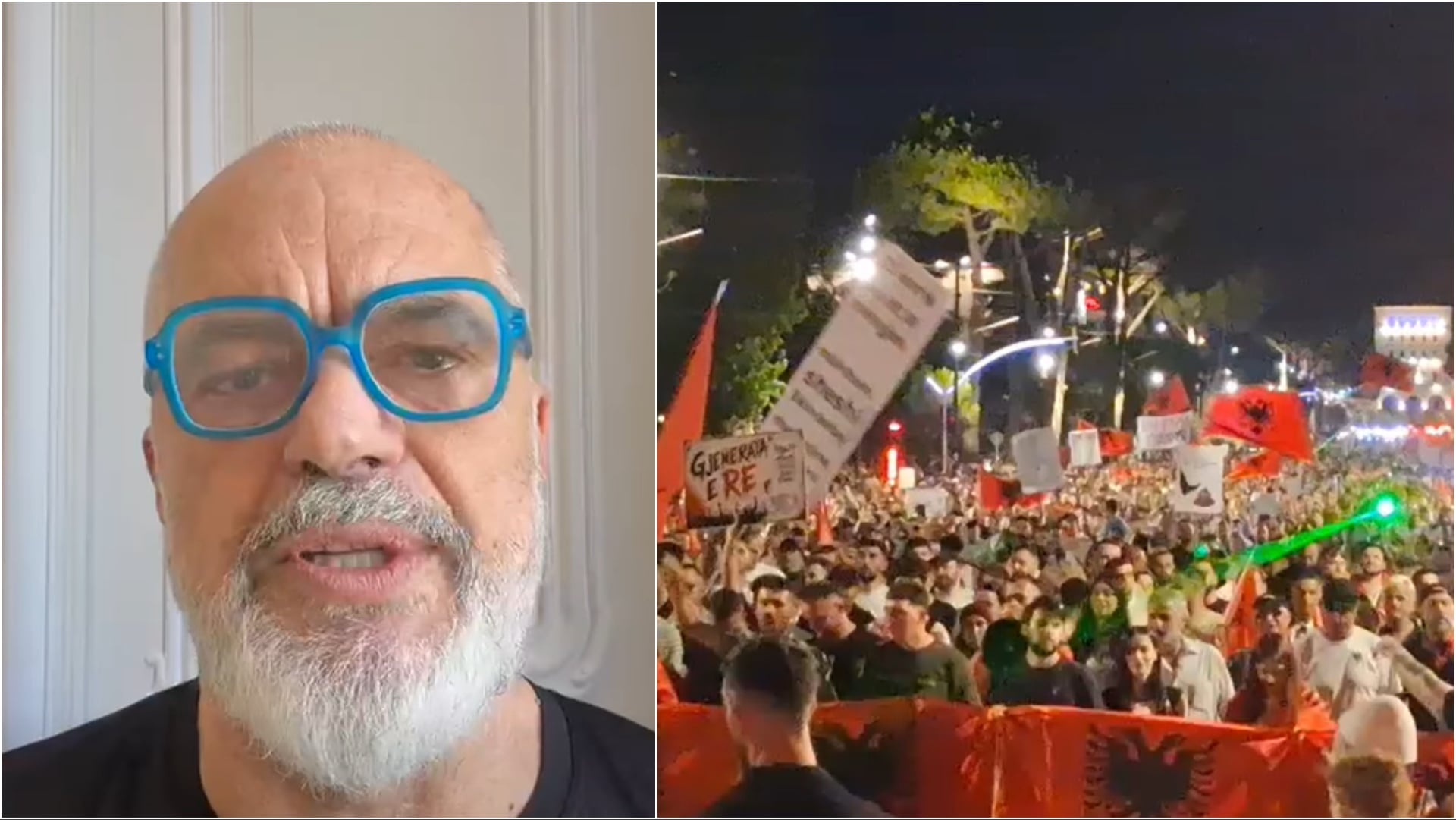 Rama për protestën në Tiranë: pranon pakënaqësitë, por sulmon kritikët me gjuhë fyese