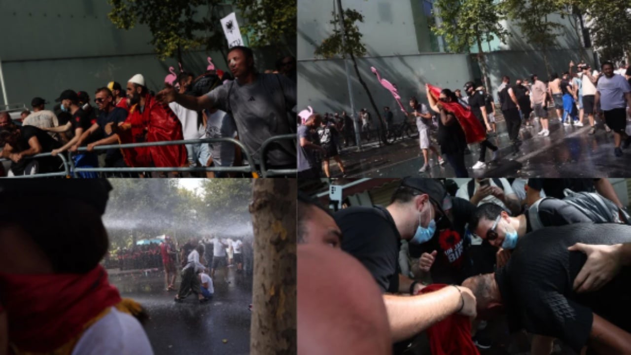 Tensione te Kuvendi pas seances: perplasje me policine, protesta me veze dhe votim vetem nga mazhoranca