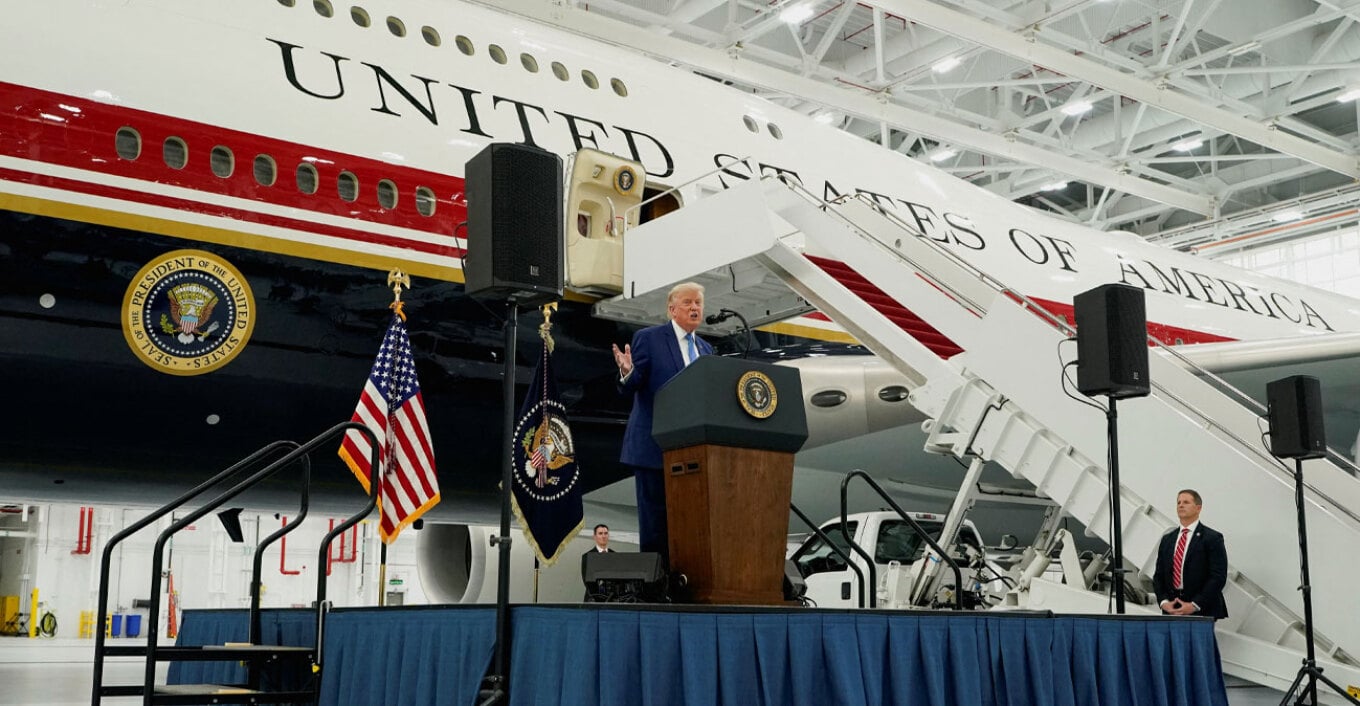 NYT: Trump ndërroi avion pas samitit në Ankara mes alarmit për kërcënim nga Irani