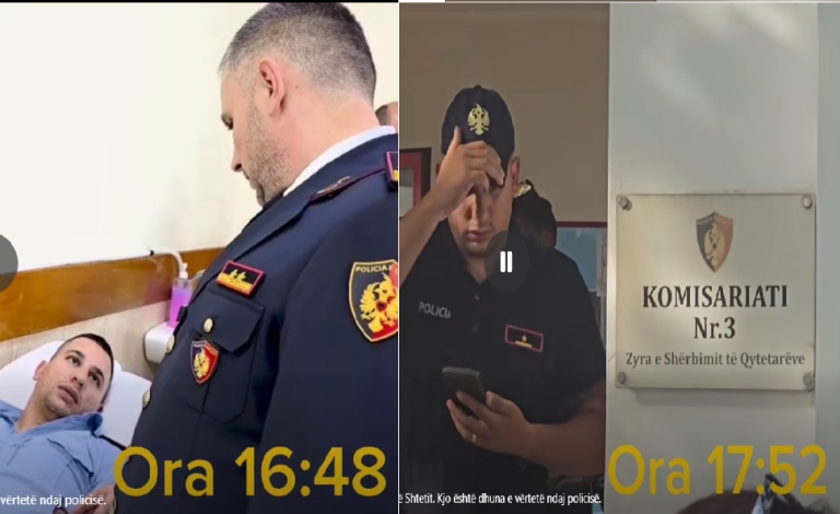 Video raises questions over Albanian police injury claims after anti-government protest