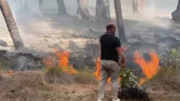Rrezik i lartë për zjarre në 9 qarqe, temperaturat shkojnë deri në 37 gradë