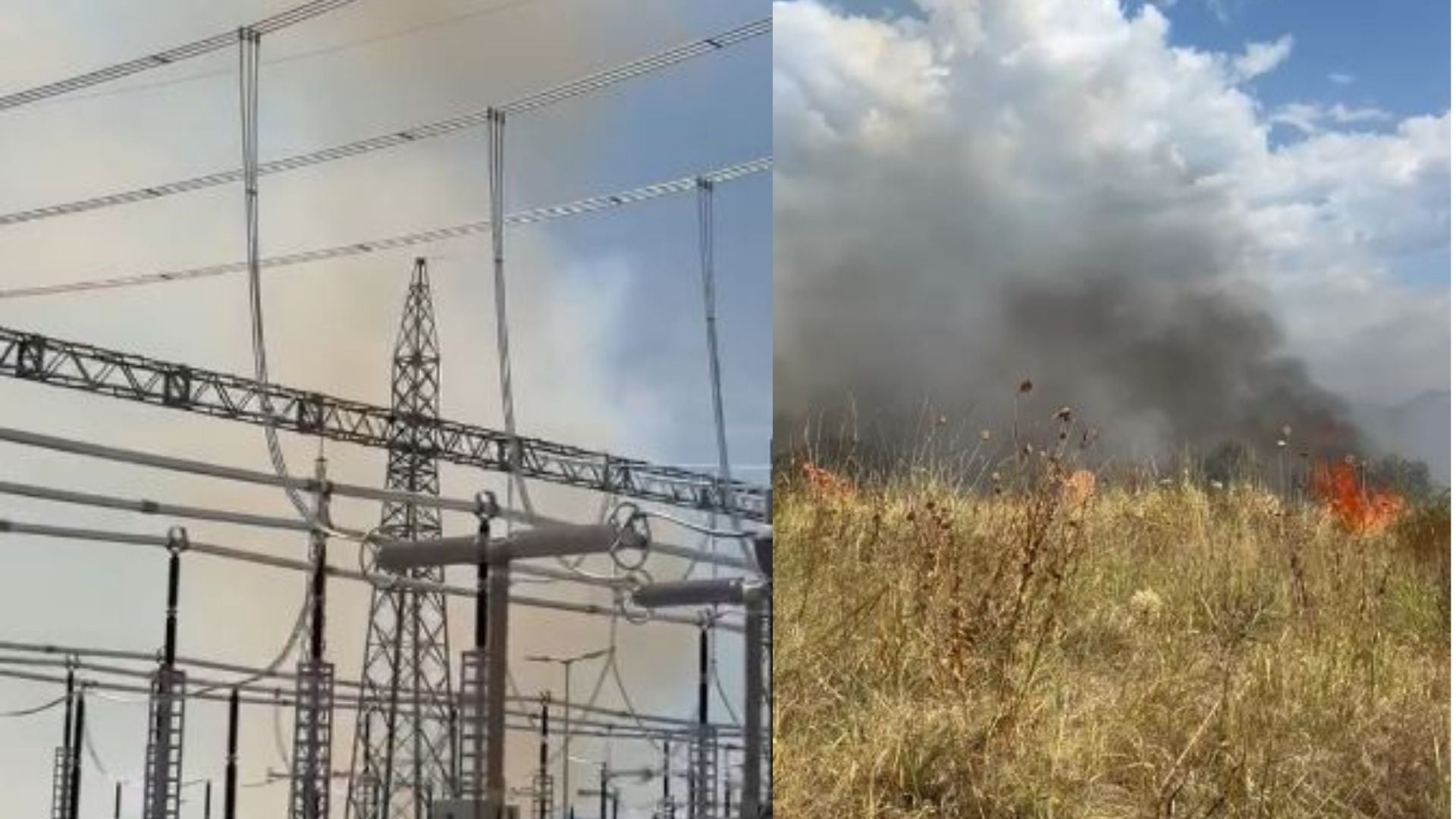 Zjarr pranë nënstacionit në Elbasan, digjet parcelë me ullinj dhe ngrihen pikëpyetje për sigurinë
