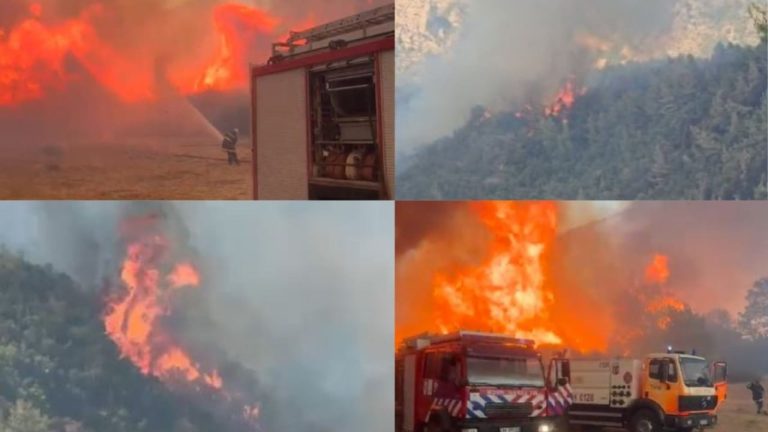 Zjarret përfshijnë Tiranën, Krujën dhe Lurën: 10 vatra aktive, banorë të evakuuar