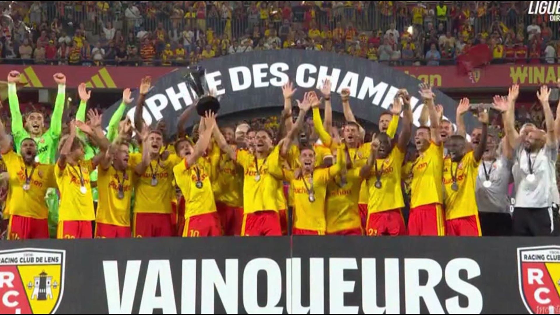 Lens trondit PSG-në dhe fiton Superkupën e Francës për herë të parë në histori