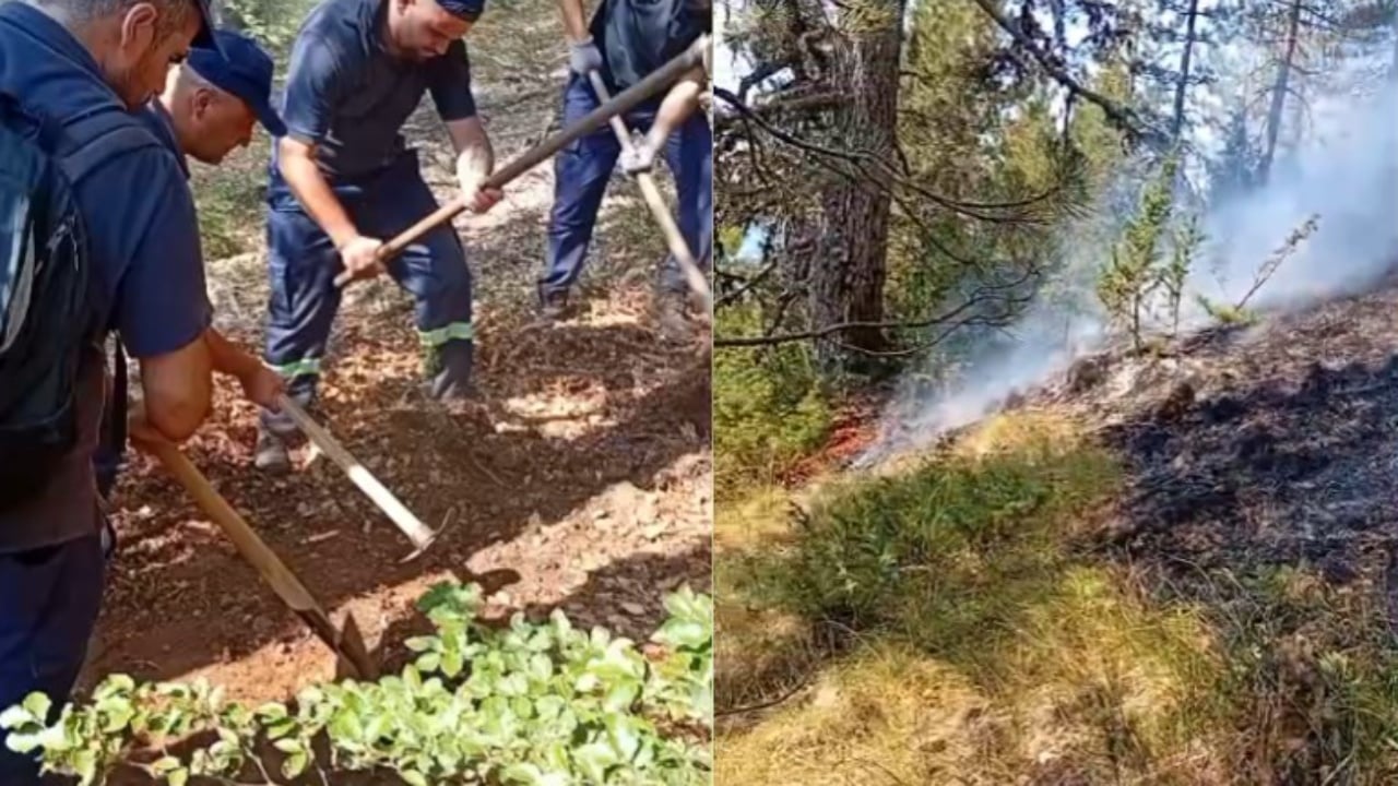 Zjarret në Dibër, 3 vatra aktive: flakët në Lurë pranë banesave, rrezik edhe për Matin