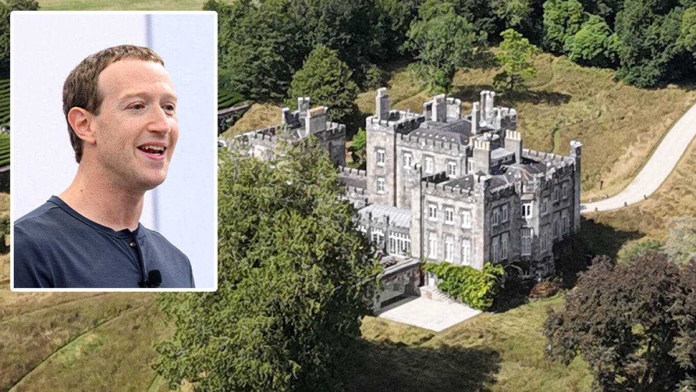 Mark Zuckerberg blen kështjellë 35 milionë dollarë në Irlandë, mes legjendës së errët