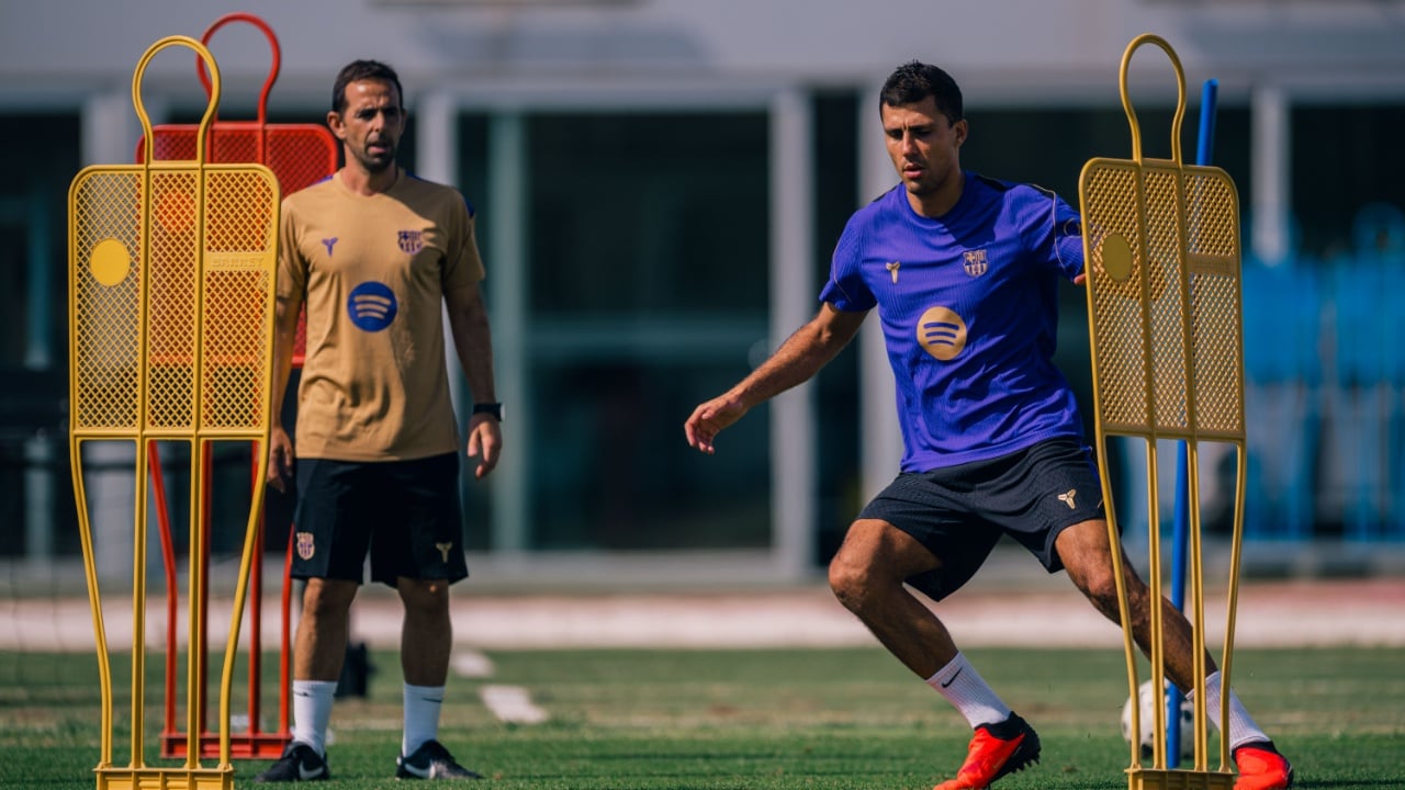 Rodri pranë debutimit me Barcelonën, nis stërvitjen me grupin para Athletic Bilbaos