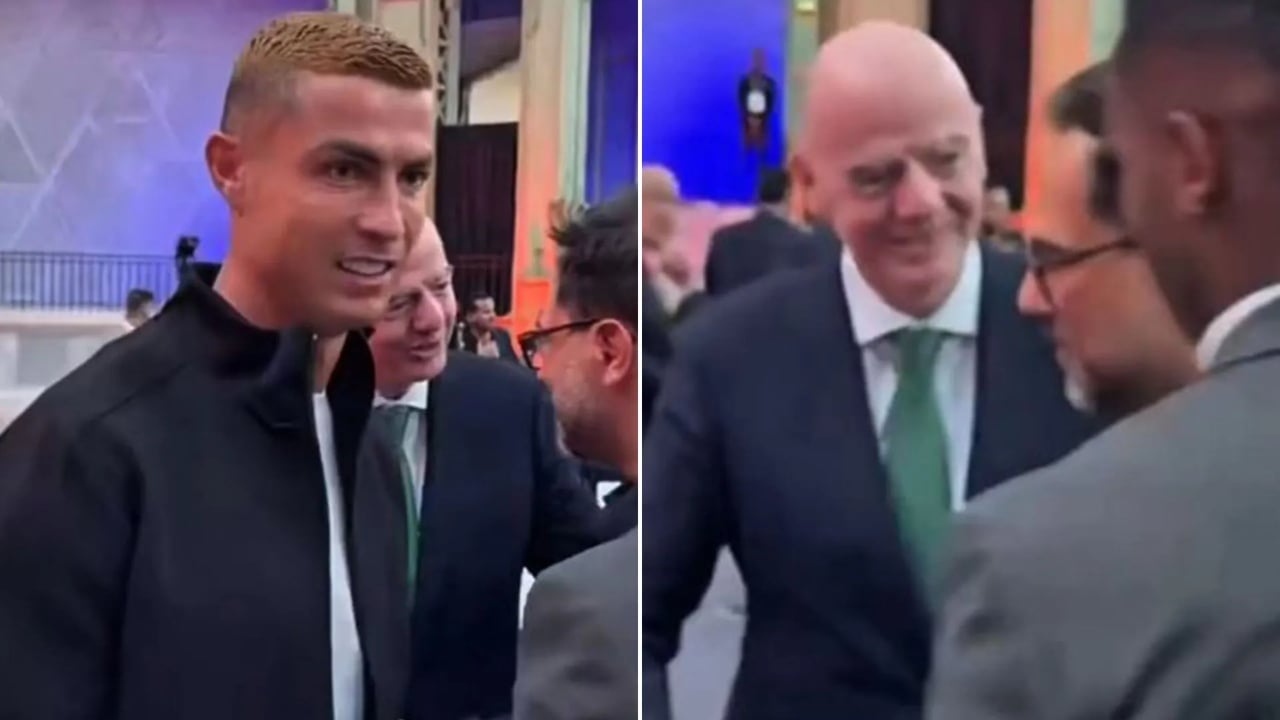 Videoja e Ronaldos me Infantinon ndez rrjetin, por pa prova për një përplasje mes tyre