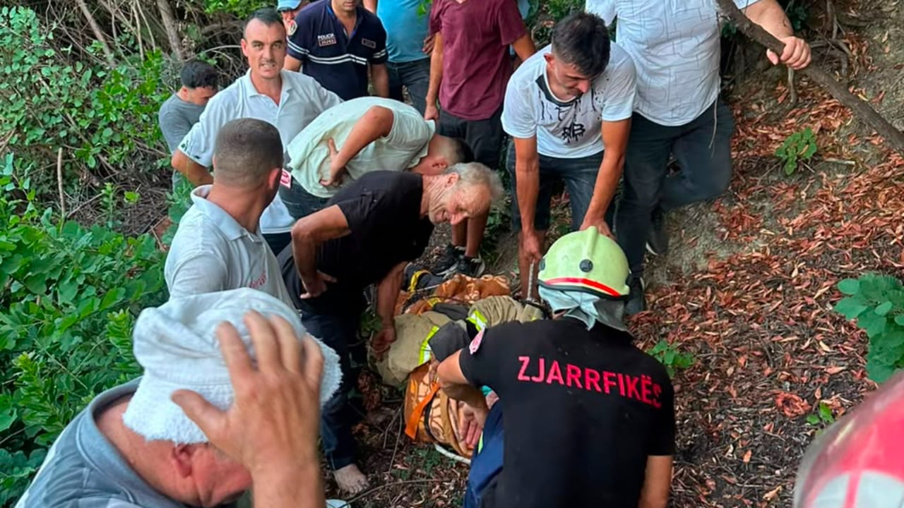 Mallakastër, bie nga rreth 50 metra teksa riparonte tubacionin e ujit, shpëton 48-vjeçari