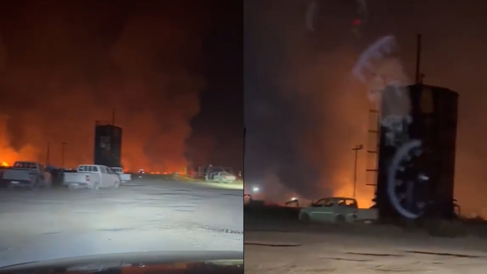 Zjarr pranë puseve të naftës në Marinzë, nën kontroll pas ndërhyrjes me 3 mjete